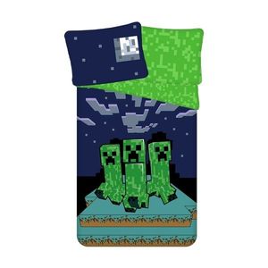 Jerry Fabrics Bavlnené obliečky Minecraft Sssleep Tight, 140 x 200 cm, 70 x 90 cm vyobraziť