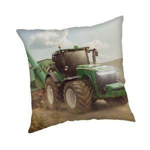 Jerry Fabrics Vankúšik Traktor green, 40 x 40 cm vyobraziť