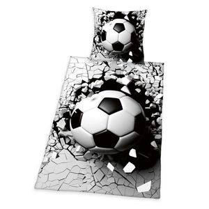 Herding Bavlnené obliečky Football, 140 x 200 cm, 70 x 90 cm vyobraziť