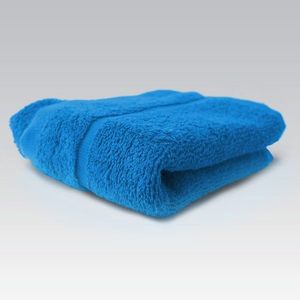 Dobrý Textil Malý uterák Economy 30x50 - Azúrovo modrá | 30 x 50 cm vyobraziť