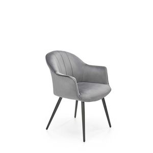 Jedálenská stolička K468 sivá vyobraziť