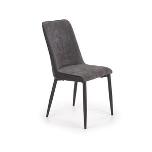 Jedálenská stolička Soal sivá/čierna vyobraziť