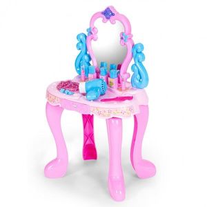 Toaletný stolík pre dievčatá Minki s LED osvetlením vyobraziť