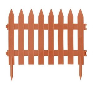Záhradný plot Fence terakota vyobraziť