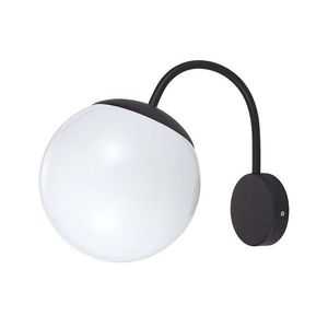 LED Solution Čierno-opálové nástenné svietidlo pre žiarovku E27 IP44 11823 vyobraziť