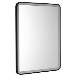 AQUALINE - SWIDA zrkadlo s LED osvetlením 60x80cm, dotykový senzor, stmievateľné, čierna mat SW060 vyobraziť