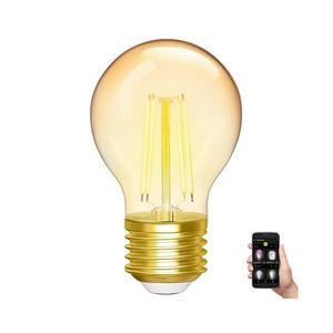 B.V. LED Stmievateľná žiarovka FILAMENT G45 E27/4, 5W/230V 2700-6500K Wi-Fi - vyobraziť