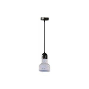 Luster na lanku TERRAZZO 1xE27/60W/230V pr. 12 cm krémová vyobraziť