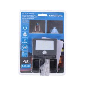 Grundig Grundig - LED Solárne svietidlo so senzorom 1xLED/0, 25W/1xAA vyobraziť