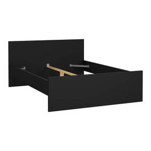 Čierna dvojlôžková posteľ 140x190 cm Naia – Tvilum vyobraziť