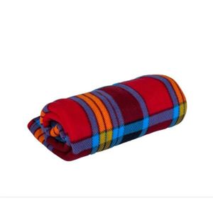 Deka fleece - kocka multicolor 2, 150 x 200 cm vyobraziť