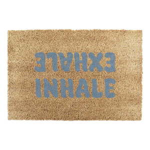 Rohožka z kokosového vlákna 60x90 cm Inhale Exhale – Artsy Doormats vyobraziť