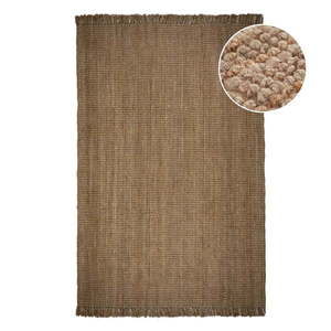 Hnedý jutový koberec Flair Rugs Jute, 200 x 290 cm vyobraziť