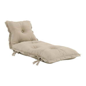 Béžový variabilný futón vhodný do exteriéru Karup Design OUT™ Sit&Sleep Beige vyobraziť