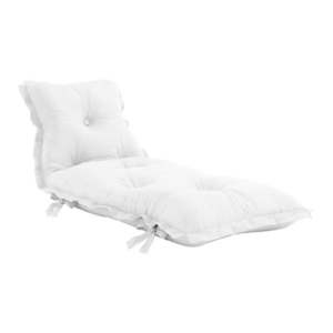 Biely variabilný futón vhodný do exteriéru Karup Design OUT™ Sit&Sleep White vyobraziť