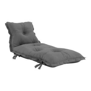 Tmavosivý variabilný futón vhodný do exteriéru Karup OUT™ Sit&Sleep Dark Grey vyobraziť