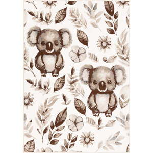 Béžový detský koberec 133x190 cm Baby Koalas – FD vyobraziť