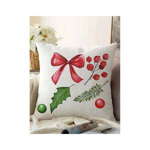 Obliečka na vankúš s vianočným motívom 43x43 cm – Mila Home vyobraziť