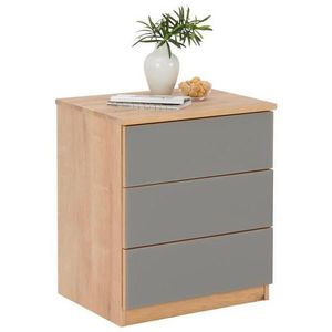 Linea Natura NOČNÝ STOLÍK, dub, sivohnedá, farba duba, 50/60/40 cm vyobraziť