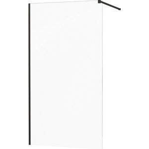 MEXEN/S - KIOTO Sprchová zástena WALK-IN 50x200 cm 8 mm, čierna, transparent 800-050-101-70-00 vyobraziť