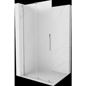 MEXEN/S - Velar Sprchová zástena posuvná Walk-in 70 x 200 cm, dekor 8 mm, chróm 871-070-000-33-01 vyobraziť