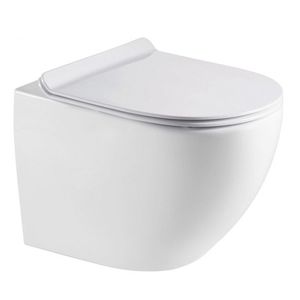 OLSEN SPA - Závesné WC ARCO LONGER RIMLESS so SLIM sedadlom Soft-close OLKLT067ER vyobraziť