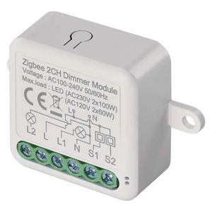 EMOS GoSmart ZigBee modul stmievací 2-kanálový H5108 vyobraziť