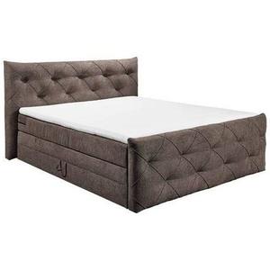 Boxspring Posteľ Tarragona Hnedá 180x200 Cm vyobraziť