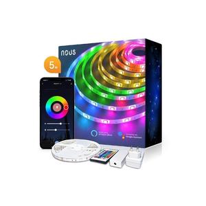 Smart LED pásik 12V 40LED/m IP44 18W RGB NOUS F1 5m WiFi Tuya vyobraziť