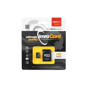 Pamäťová karta IMRO Micro SD 128GB Cl10 s adaptérem vyobraziť