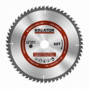 KREATOR pílový kotúč - 210 mm, 60 T vyobraziť