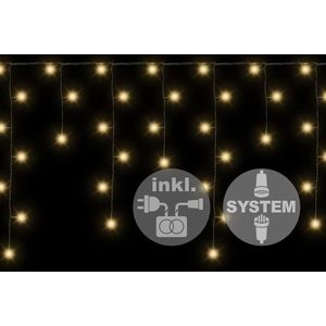 Vianočné LED osvetlenie - 5 m, 50 LED, teple biele, ovládač vyobraziť