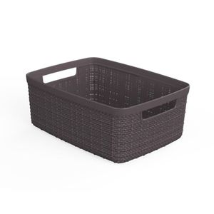 Curver Úložný box Jute S, 5 L, sivý vyobraziť