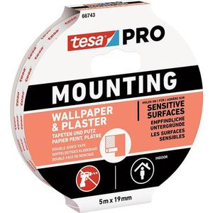 Páska tesa® Mounting PRO, montážna, na tapety a omietky, lepiaca, 19 mm, L-5 m vyobraziť