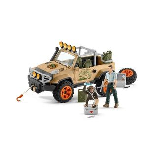 Schleich 42410 4 x 4 terénne auto s navijakom vyobraziť