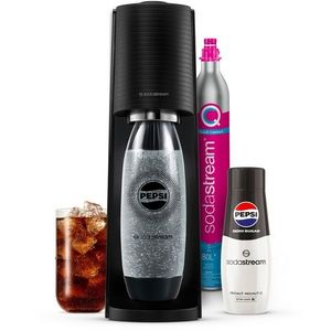 Sodastream Terra Black Pepsi Zero Mpack výrobník perlivej vody vyobraziť