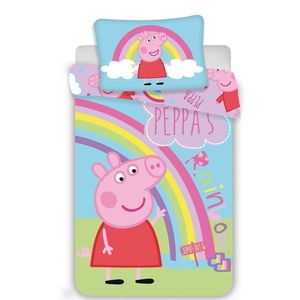 Jerry Fabrics Detské bavlnené obliečky do postieľky Peppa Pig 0016, 100 x 135 cm, 40 x 60 cm vyobraziť