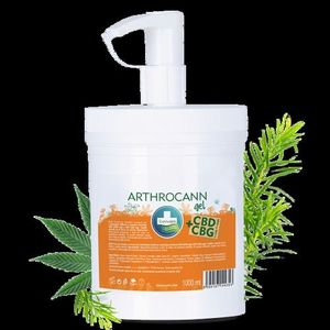 Annabis Arthrocann gél CBD+CBG 1000 ml vyobraziť