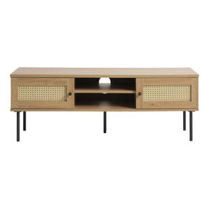 TV stolík v dekore duba v prírodnej farbe 120x43 cm Pensacola – Unique Furniture vyobraziť