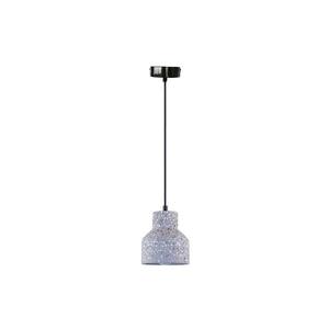 Luster na lanku TERRAZZO 1xE27/60W/230V pr. 12 cm šedá vyobraziť