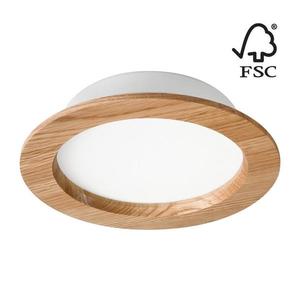 LED Podhľadové svietidlo WOODY SPOT LED/16, 5W/230V 4000K dub ø 18, 5 cm vyobraziť