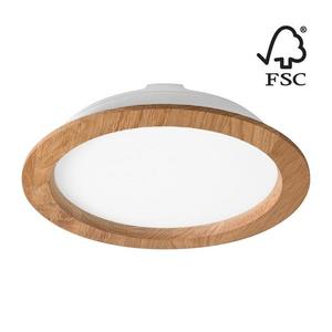 LED Podhľadové svietidlo WOODY SPOT LED/23, 5W/230V 4000K dub ø 23, 5 cm vyobraziť