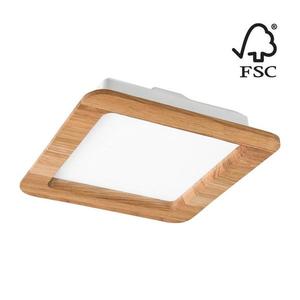 LED Podhľadové svietidlo WOODY SPOT LED/17W/230V 3000K dub 18, 5x18, 5 cm vyobraziť