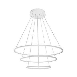 Rabalux 2545 - LED Luster DONATELLA LED/95W/230V biela vyobraziť