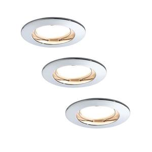 Paulmann Paulmann 92829 - SADA 3x LED/6, 8W IP44 Kúpeľňové stmievateľné svietidlo COIN 230V vyobraziť