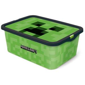 STOR Plastový úložný box s vekom Minecraft 13l vyobraziť