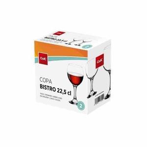 Cegeco Pohár na víno CoK Bistro 220ml 2ks vyobraziť