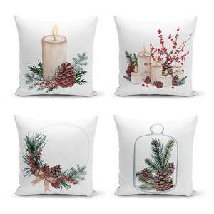 Obliečky na vankúše v súprave 4 ks 43x43 cm - Minimalist Cushion Covers vyobraziť