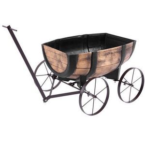 Kvetináč Strend Pro Woodeff, 41, 5x29x19cm, whiskey barel wagon vyobraziť