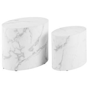 Sada Stolíkov Fado White Marble vyobraziť